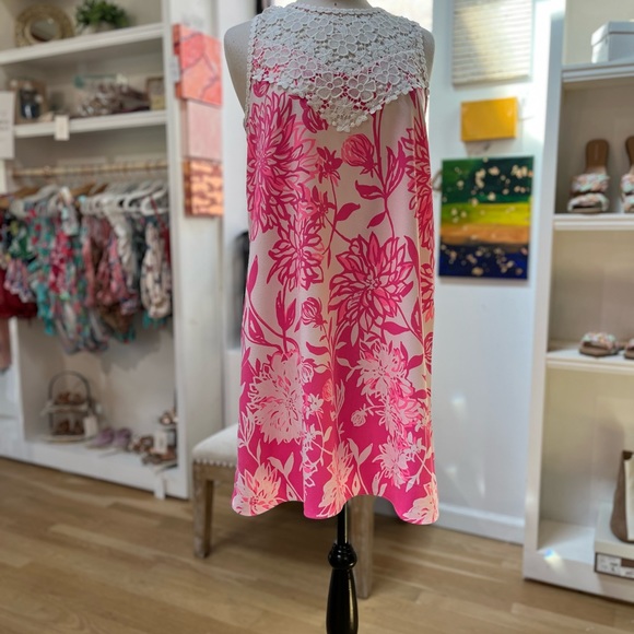 Lilly Pulitzer 🏝️ Nala Soft Shift Dress, Resort White Caliente, Size 6, Like New - Picture 3 of 7